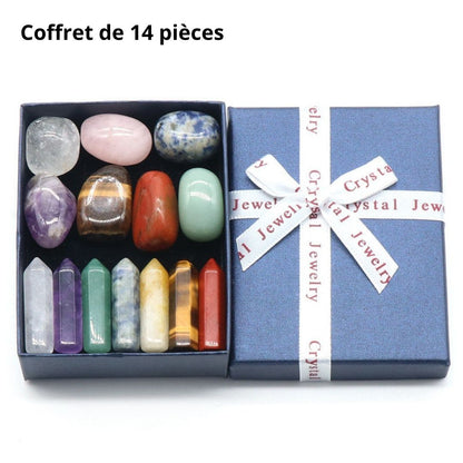 Kit de Pierres Énergétiques des 7 Chakras