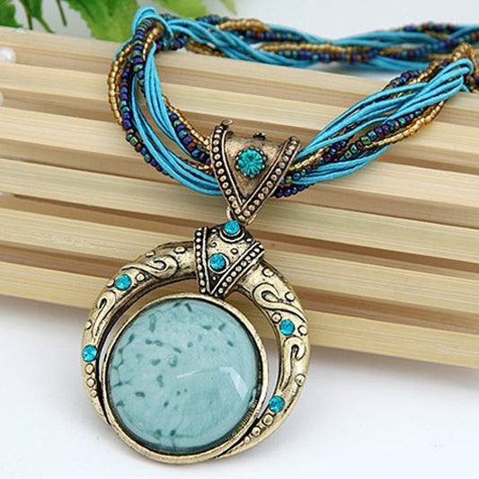 Collier Cercle Mystique de la Vie