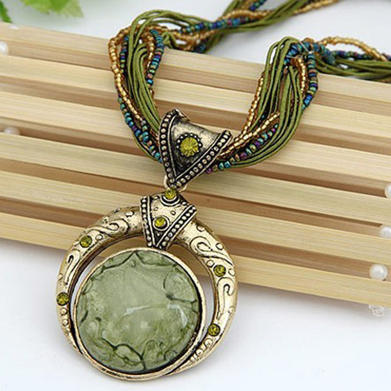 Collier Cercle Mystique de la Vie