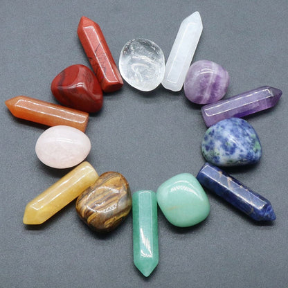 Kit de Pierres Énergétiques des 7 Chakras