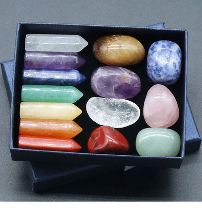 Kit de Pierres Énergétiques des 7 Chakras