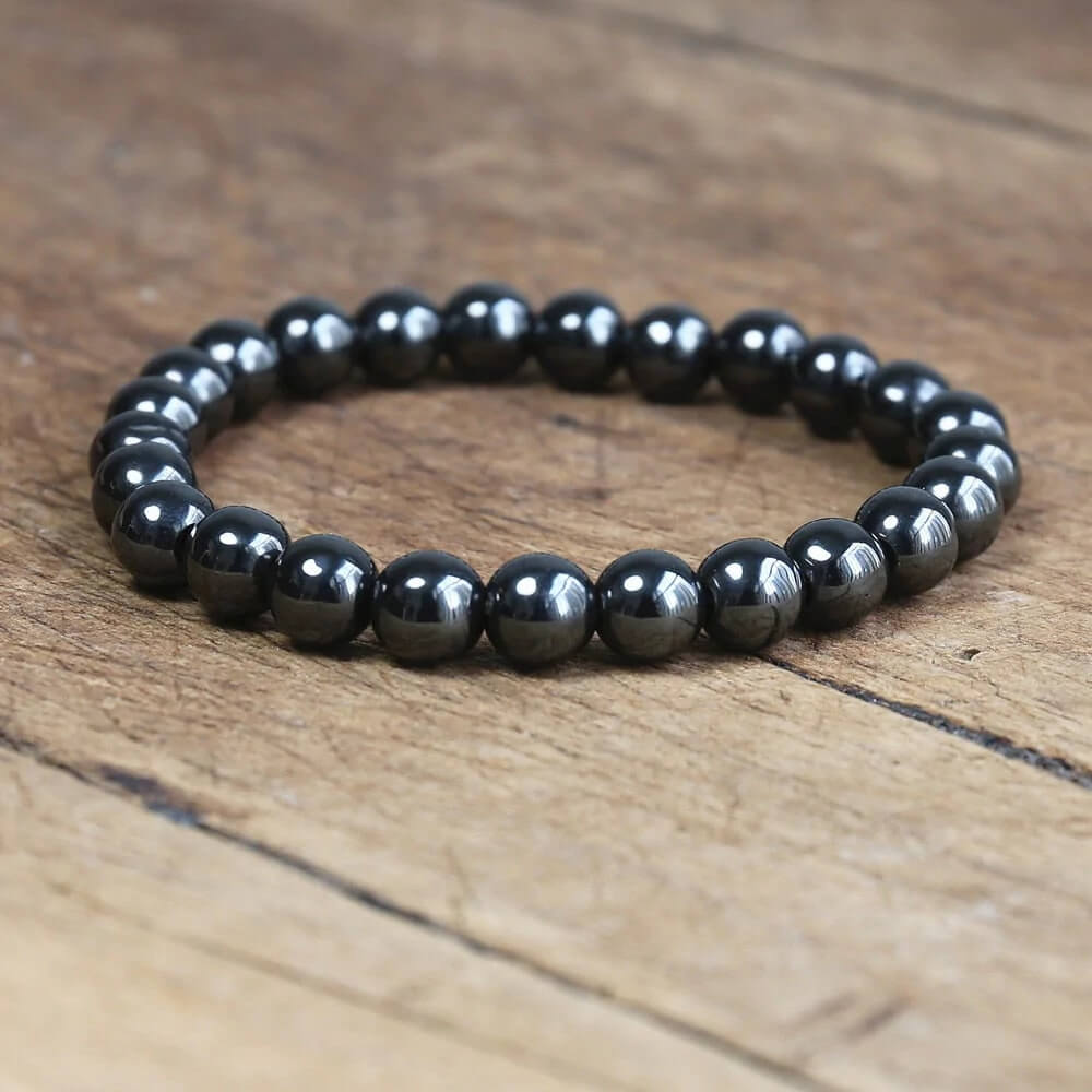 3 Bracelets en Pierres Naturelles Œil de Tigre, Onyx et Hématite. Offrent protection, augmentent l'énergie, renforcent la sécurité et la discipline