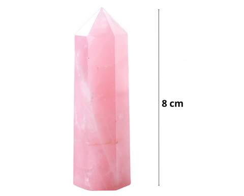 Obelisco Quartzo Rosa, Pedra Natural, Cura Preciosa, Quartzo Rosa 8cm, Terapia Emocional, Energia Transformadora, Chakra do Coração, Amor Incondicional, Harmonia Mental, Perdão e Autoconfiança, Essência do Amor, Realidade Positiva, Sistema Imunológico Fortalecido, Cristal de Cura, Energia Positiva, Autocuidado, Equilíbrio Emocional, Bem-estar Interior, Meditação com Quartzo Rosa, Obelisco de Quartzo para Casa.